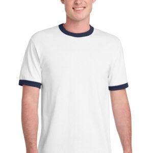 Port & Co™ Core Cotton Ringer Tee